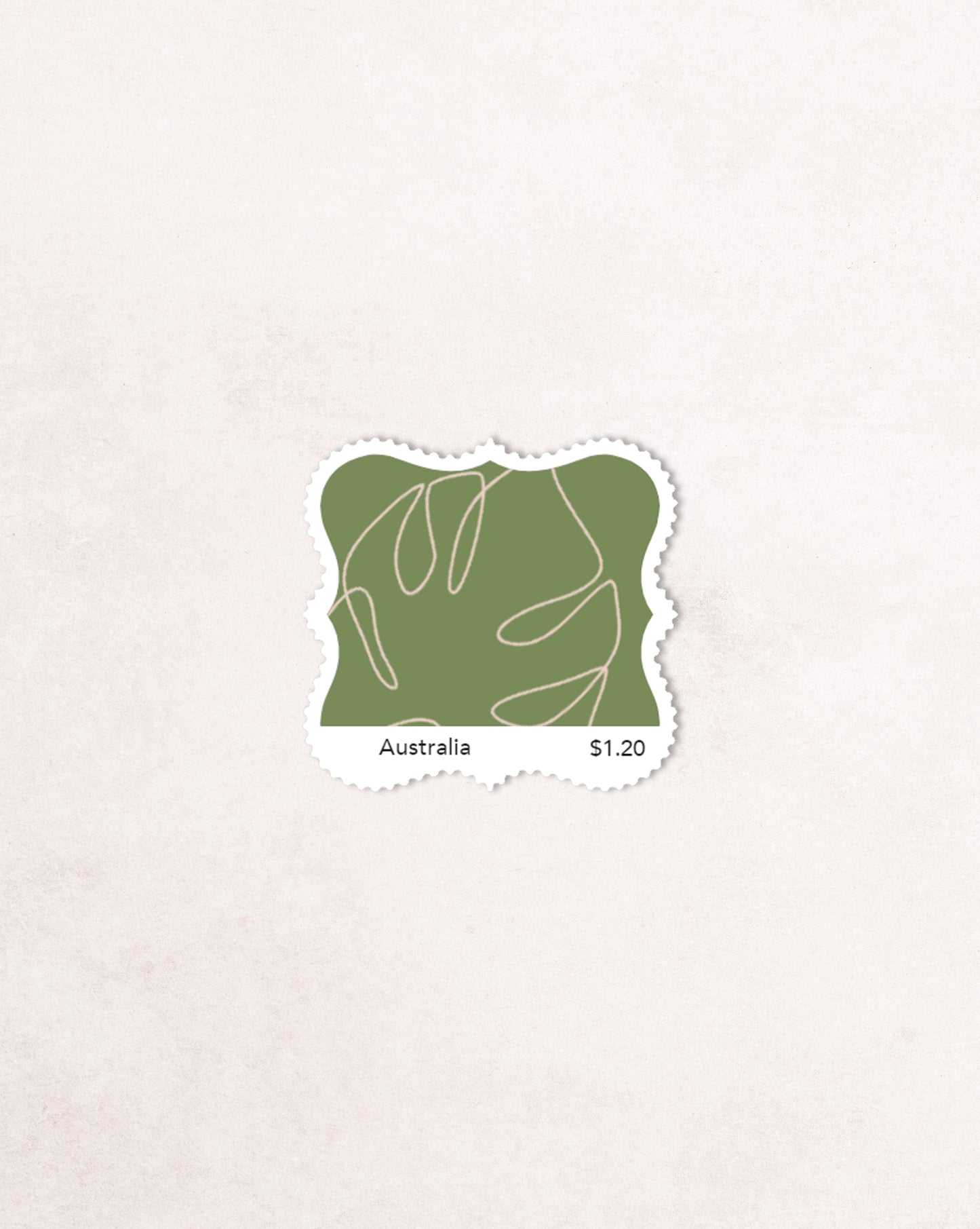 Palm Springs Postage Stamp Design