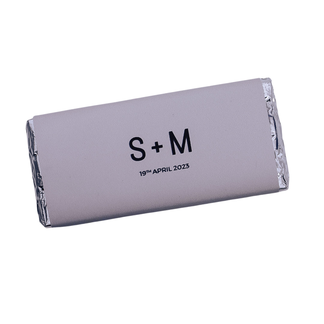 Tuscany Chocolate Bar Bonbonniere Favour