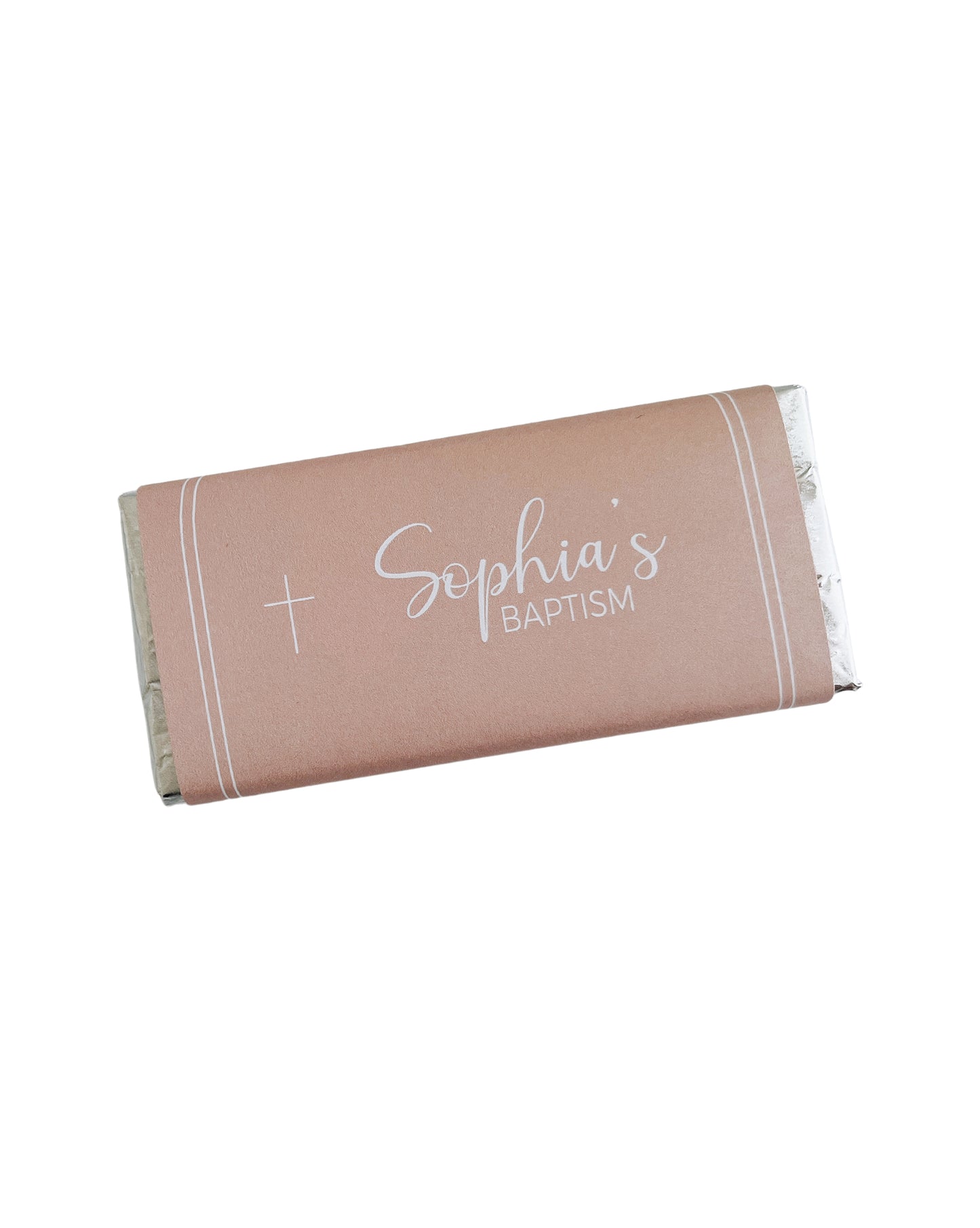 Sophia Christening Baptism Chocolate Bar Bonbonniere Favour