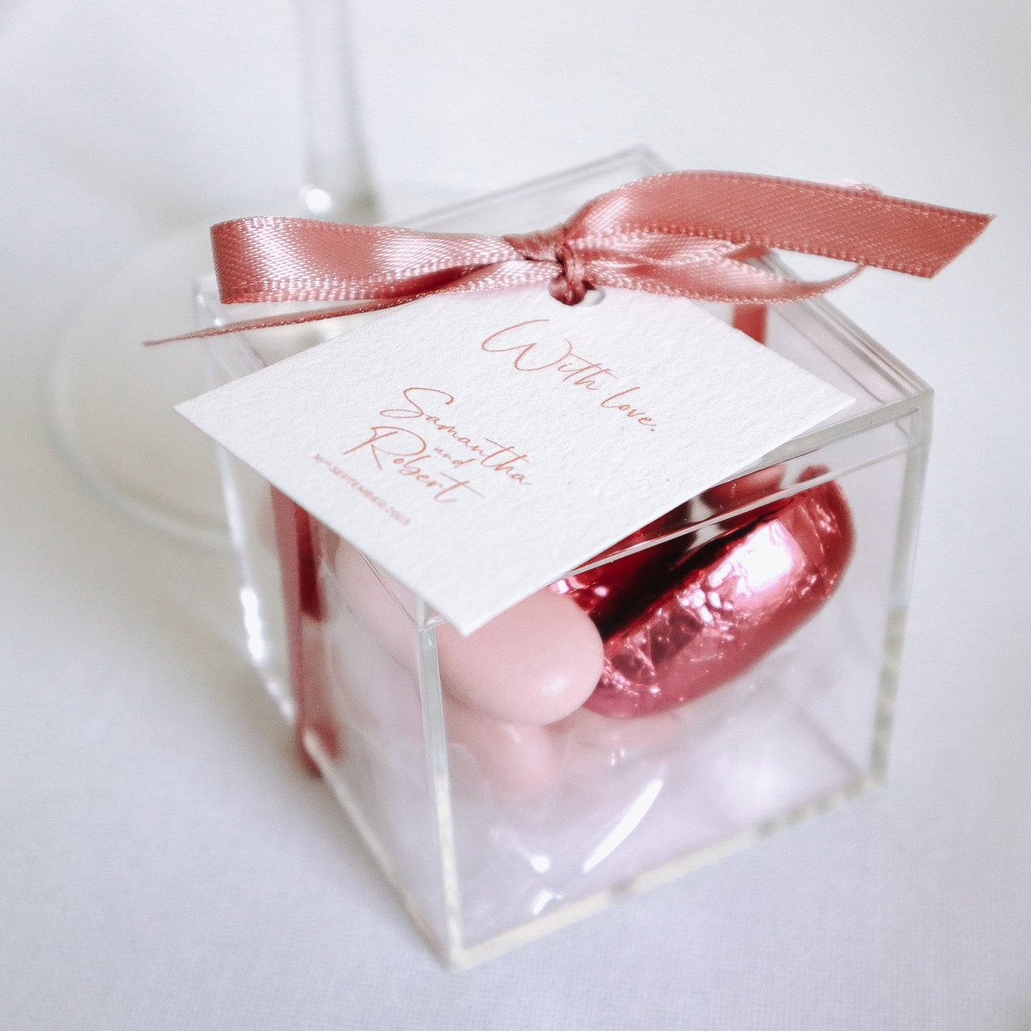 Palm Springs Bonbonierre Favour Tags