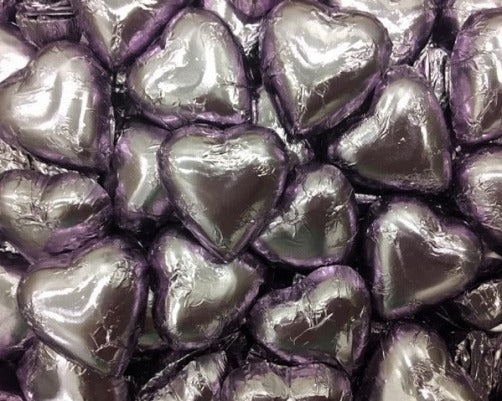 Chocolate Heart & Sugared Almond Bonbonniere Favour in Acrylic Box