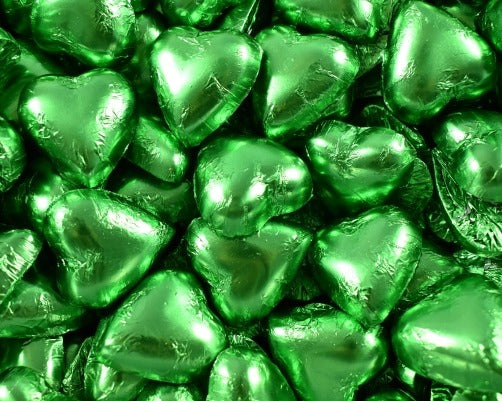 Chocolate Heart & Sugared Almond Bonbonniere Favour in Acrylic Box