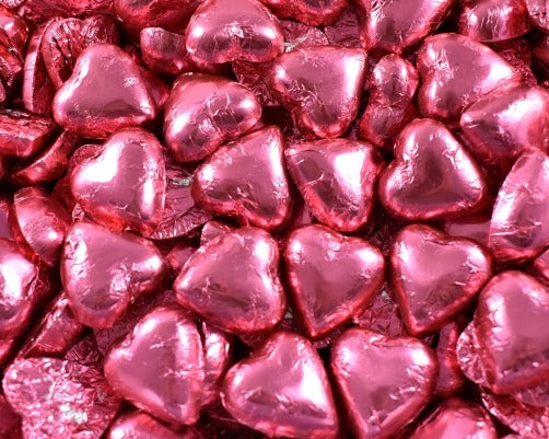 Chocolate Heart & Sugared Almond Bonbonniere Favour in Acrylic Box