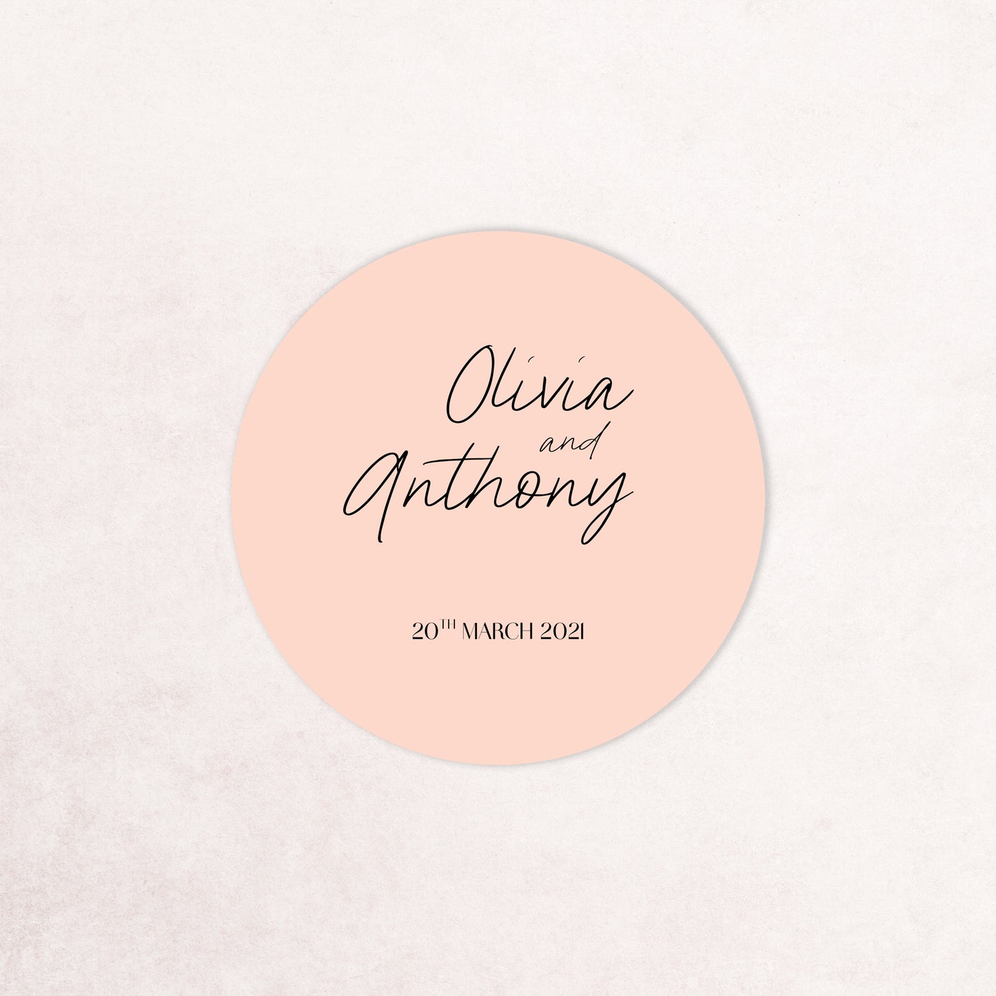 Malibu Invitation Envelope Seal