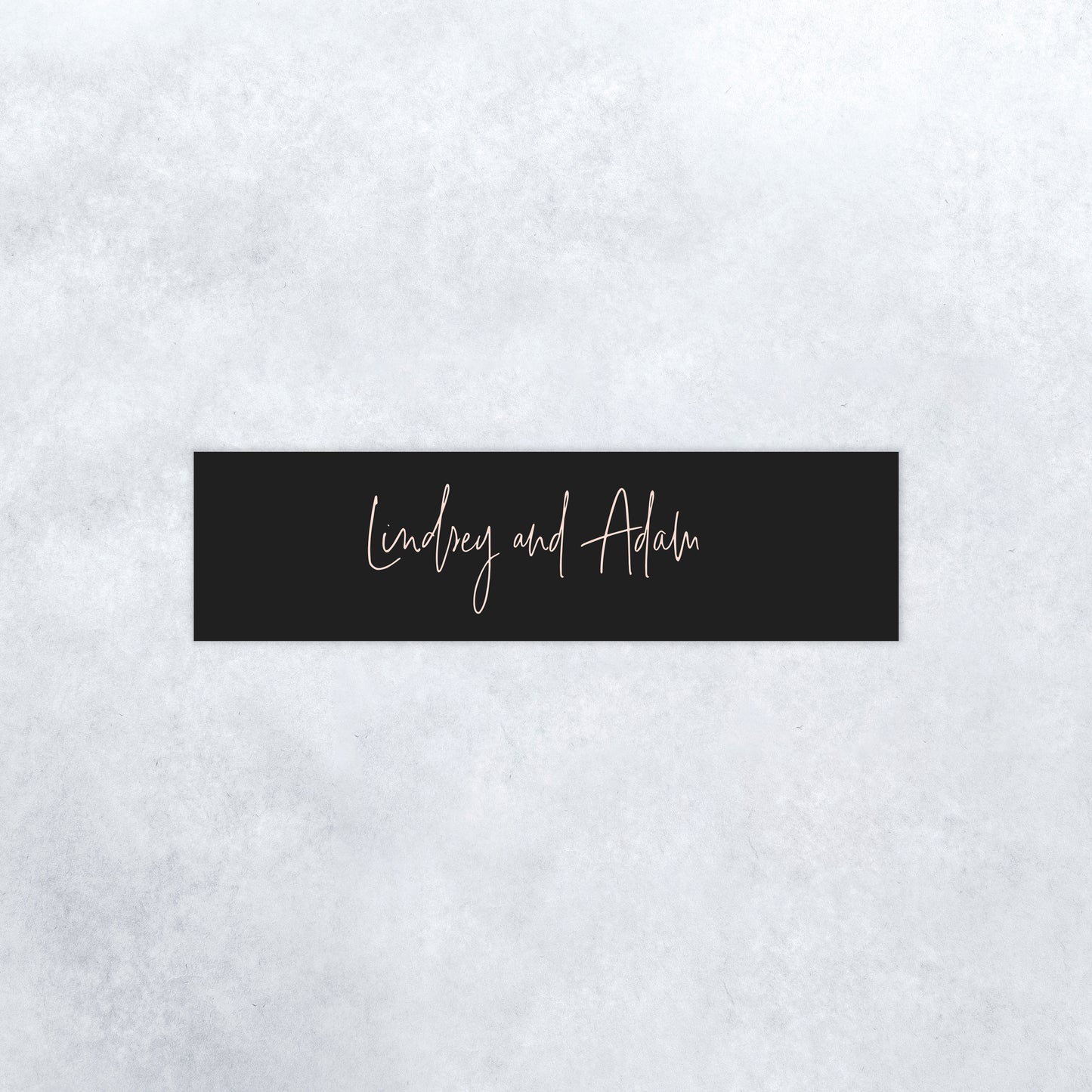 New York Wedding Invitation Band