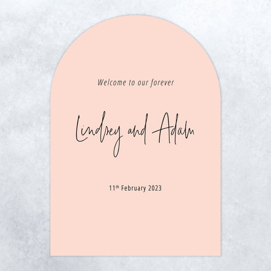 New York Welcome Event Sign - X Large