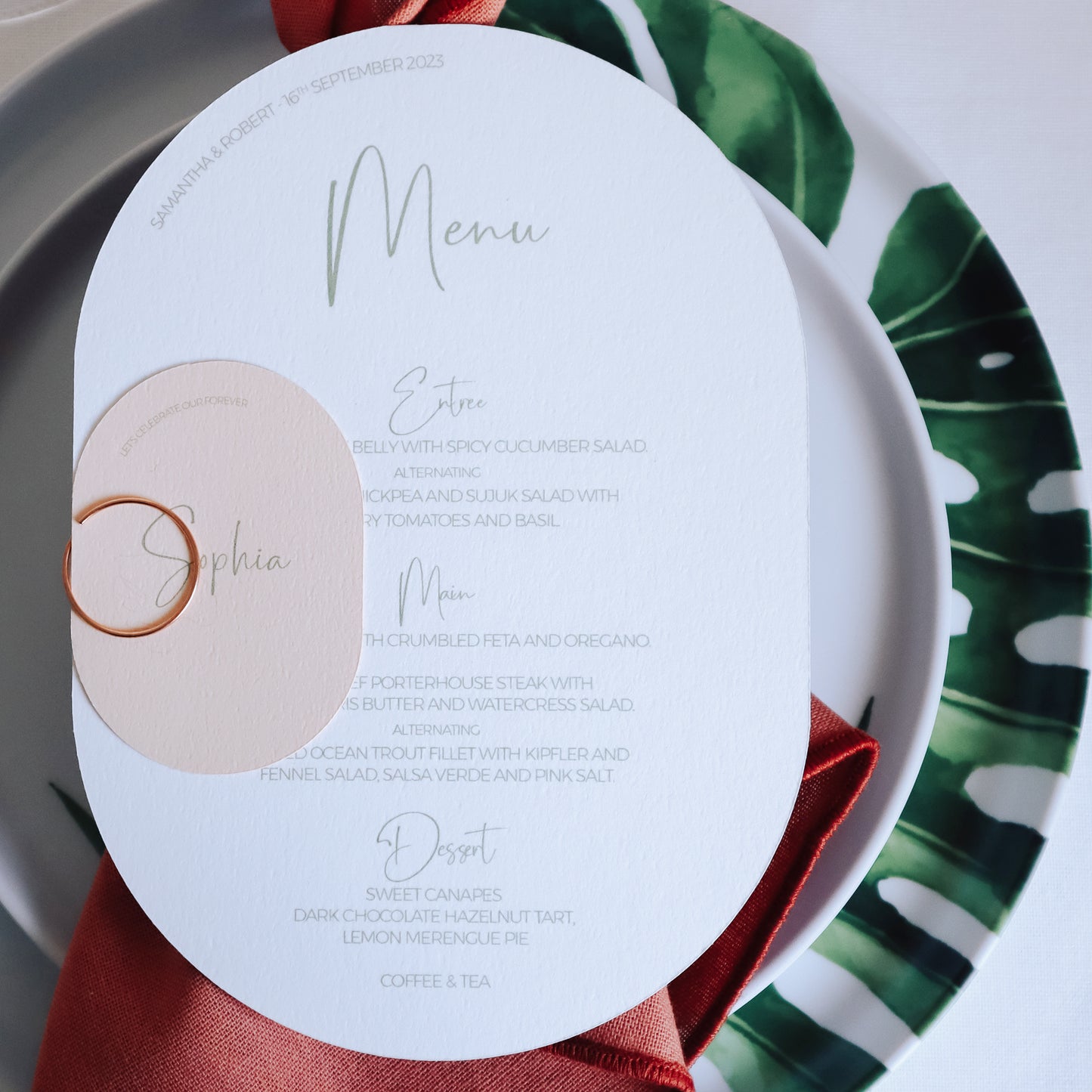 Palm Springs Placecards