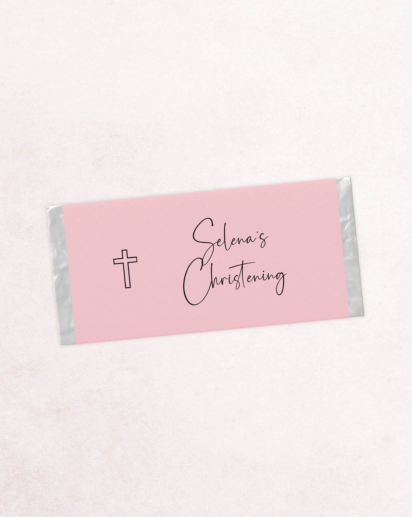 Selena Christening Baptism Chocolate Bar Bonbonniere Favour