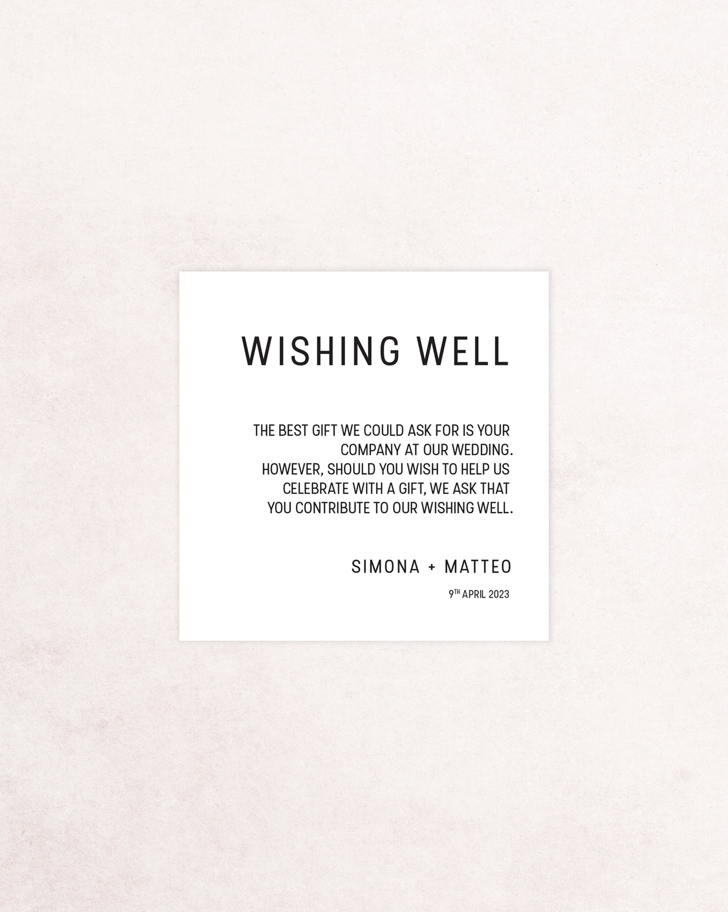 Tuscany Four Card Wedding Invitation Suite