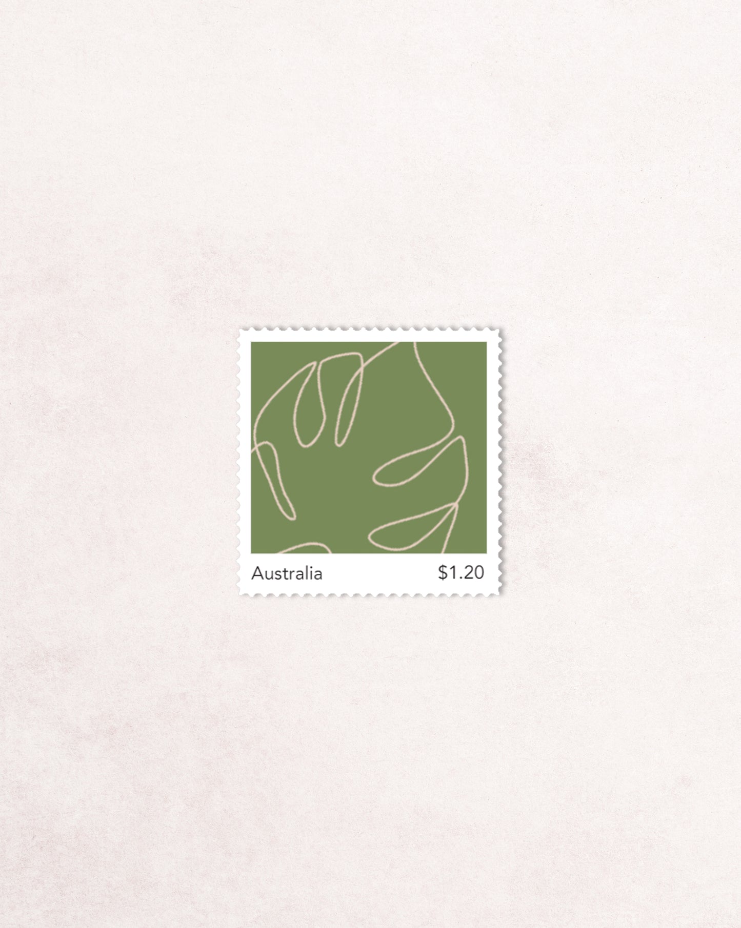 Palm Springs Postage Stamp Design