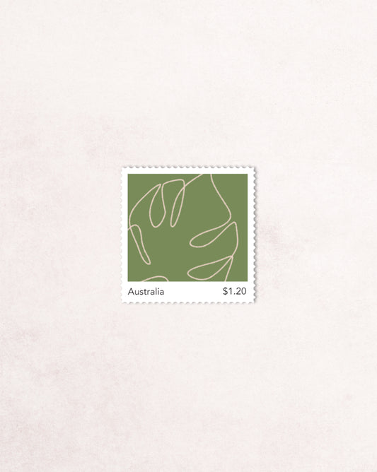 Palm Springs Postage Stamp Design