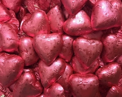 Chocolate Heart & Sugared Almond Bonbonniere Favour in Acrylic Box