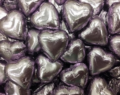 Chocolate Heart & Sugared Almond Bonbonniere Favour in Acrylic Box