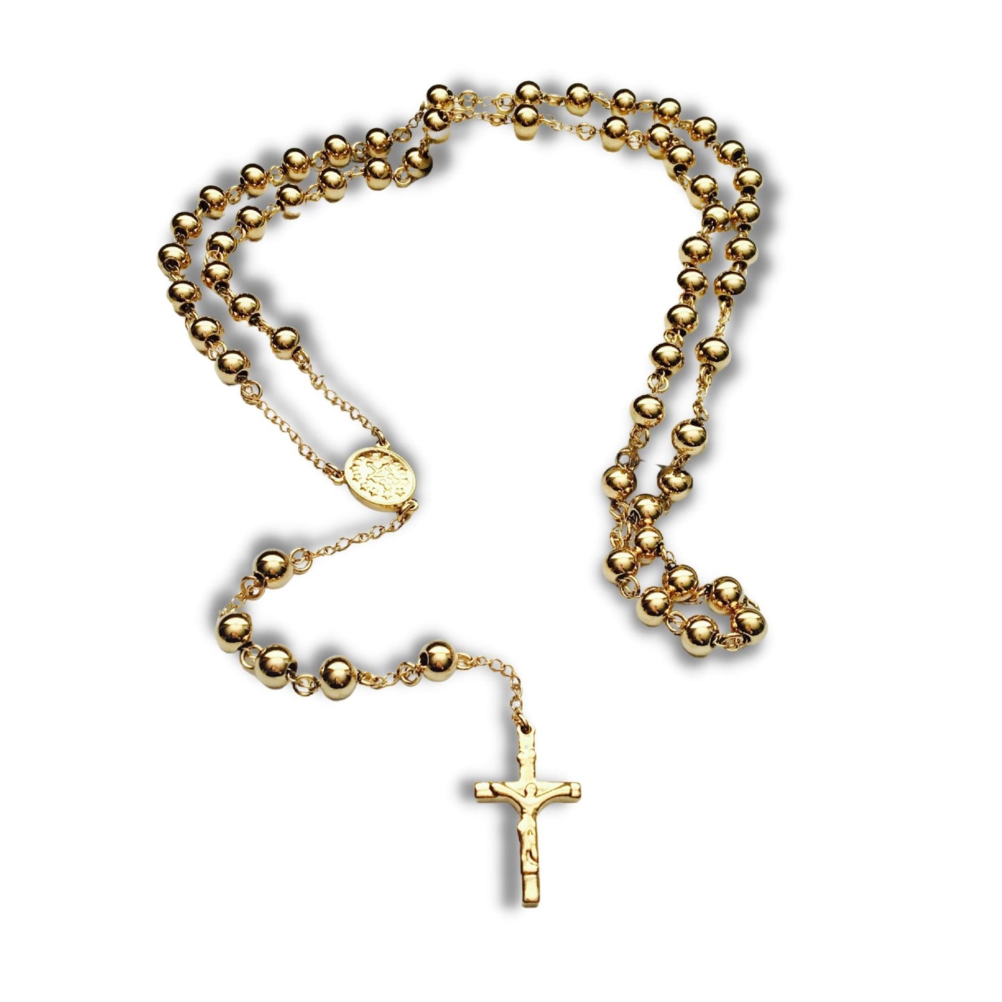 Rosary Necklace Bonbonniere Favour in Acrylic Box