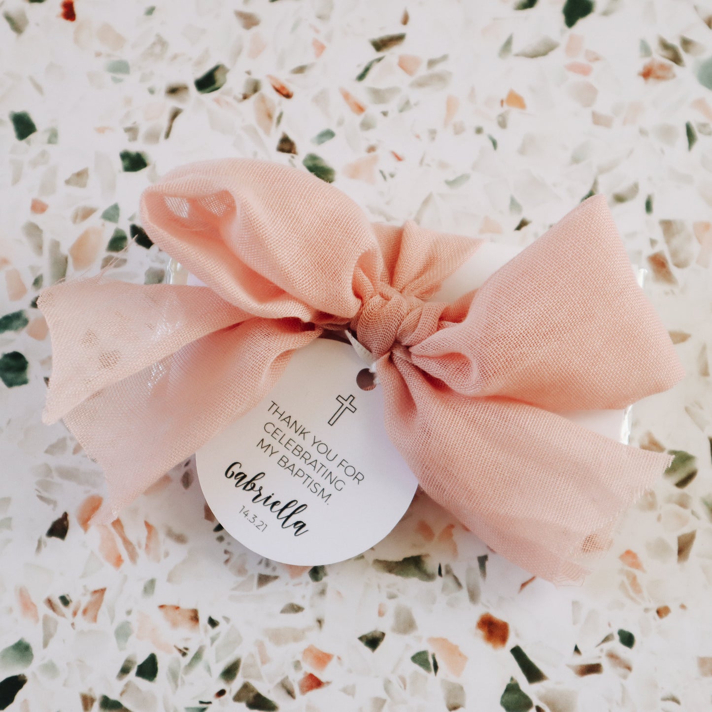 Raw Silk Bow Chocolate Bar Bonbonniere Favour