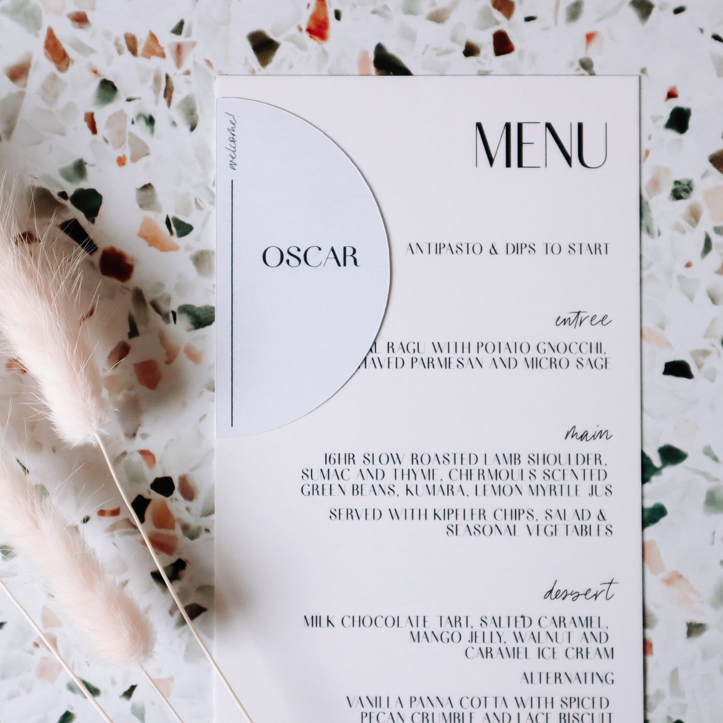 Malibu Placecards