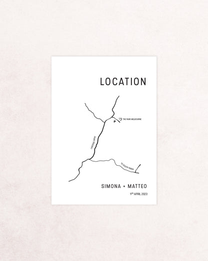 Tuscany Five Card Wedding Invitation Suite